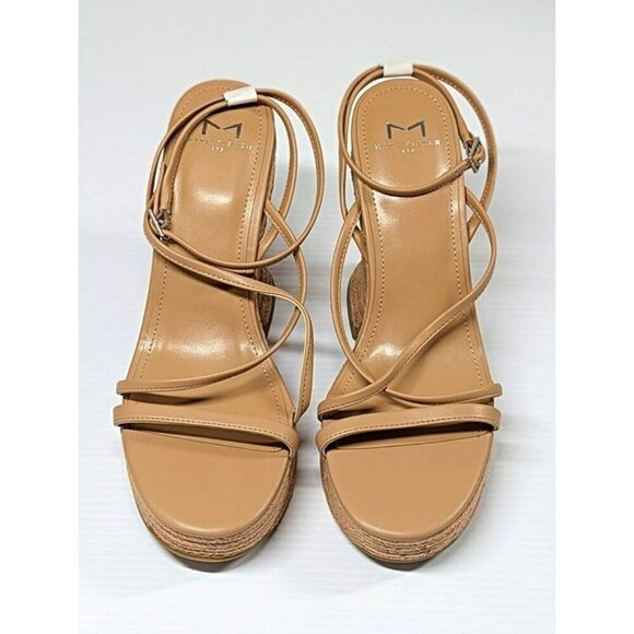 Marc Fisher LTD Women's Fetch Ankle Strap Espadrille Natural Size 9 (MSRP $140) - Picture 3 of 8